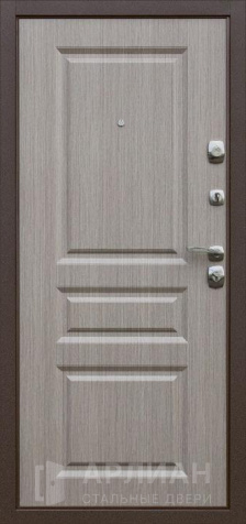 Фото №2 «Входная металлическая квартирная дверь с усиленными петлями №12»