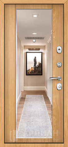 Фото №2 « Утепленная дверь с терморазрывом в коттедж №18»