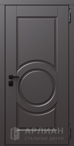 Фото «Уличная дверь с отделкой под темный орех №776»